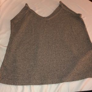 Gray tank top